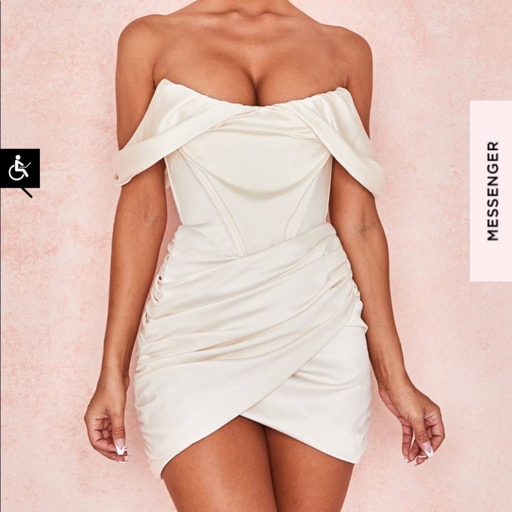 House of CB White Coraline Dress
